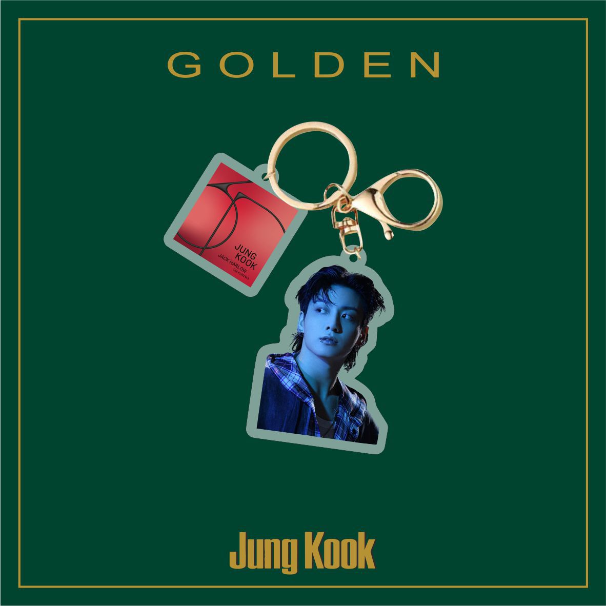 JK Album Acrylic Keychain Pendant