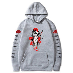 Unisex Anime Pattern Printed Casual Hoodie