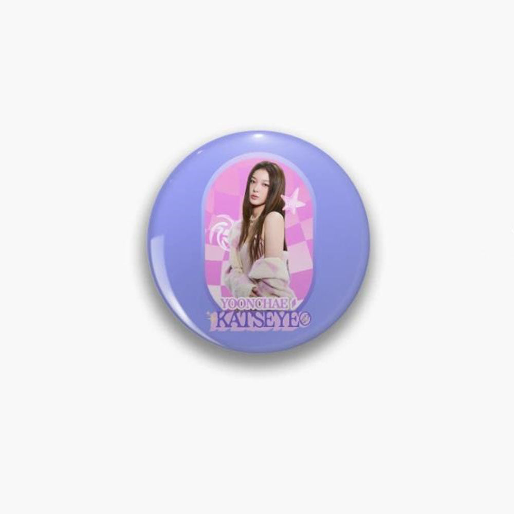KATSEYE Ganrly Brooch Badge