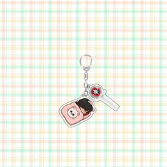Kpop Album Pendant Keychain