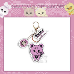 Jennie LISA ROSE Acrylic Pendant Keychain