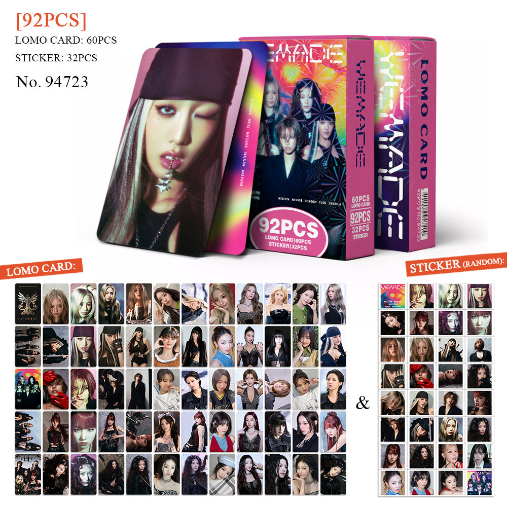 60pcs IDLE We Made Photocard Sticker Collection