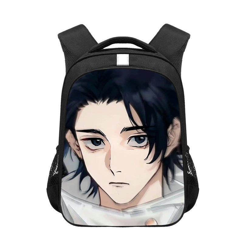 Cute Children's Anime Printed School Backpack