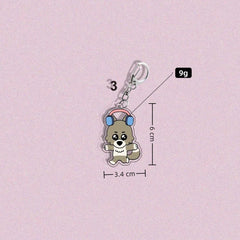 KPOP BBNEXDO Pendant Schoolbag Keychain