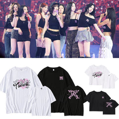 TWICE THIS IS FOR Printed Crew Neck T-Shirt