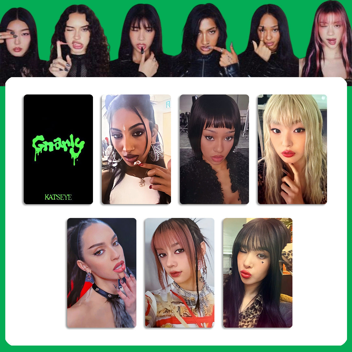 KATSEYE GNALRY Broadcast Photocard