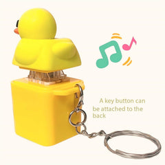 That Quacks Quacking Duck Fidg Keychain