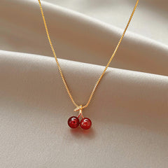 Versatile Red Cherry Earrings