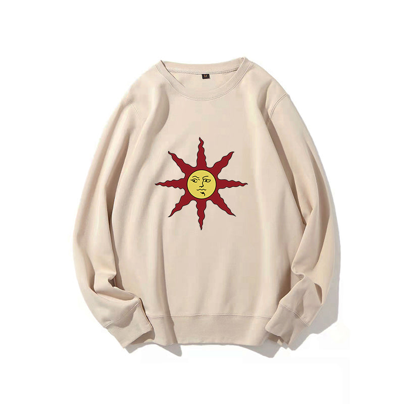 Trendy Game Crew Neck Pullover Sweashirt