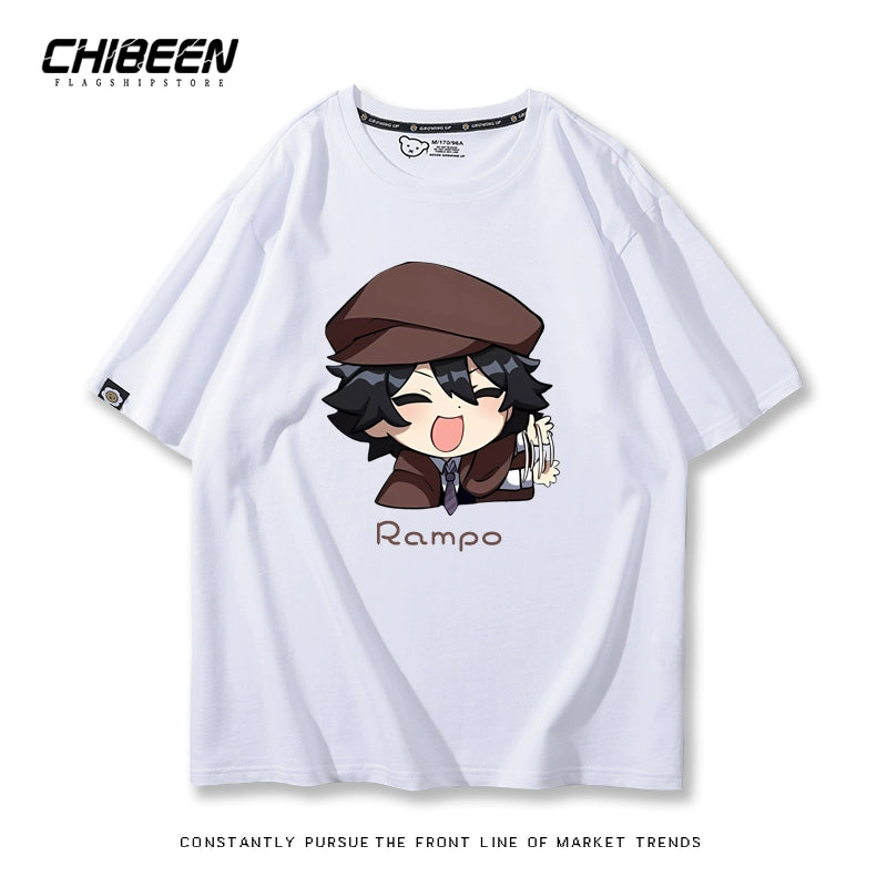 Men's and Women's Rampo Anime Short-sleeved T-shirt