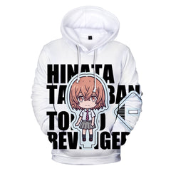 Unisex Cute Anime Digital Loose Hoodie