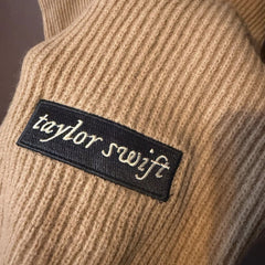 Taylor Folklore Oversized Crew Neck Sweater