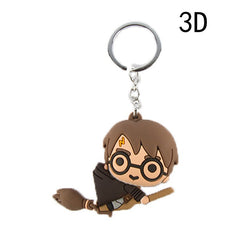 Harry 3D Keychain Pendant