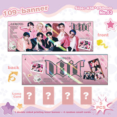 SKZ Laser Handheld Banner Photocard