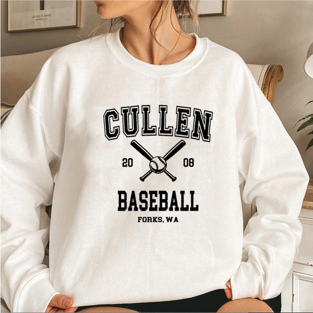 Women's Twilight Cullen Baseball Sweatshirt