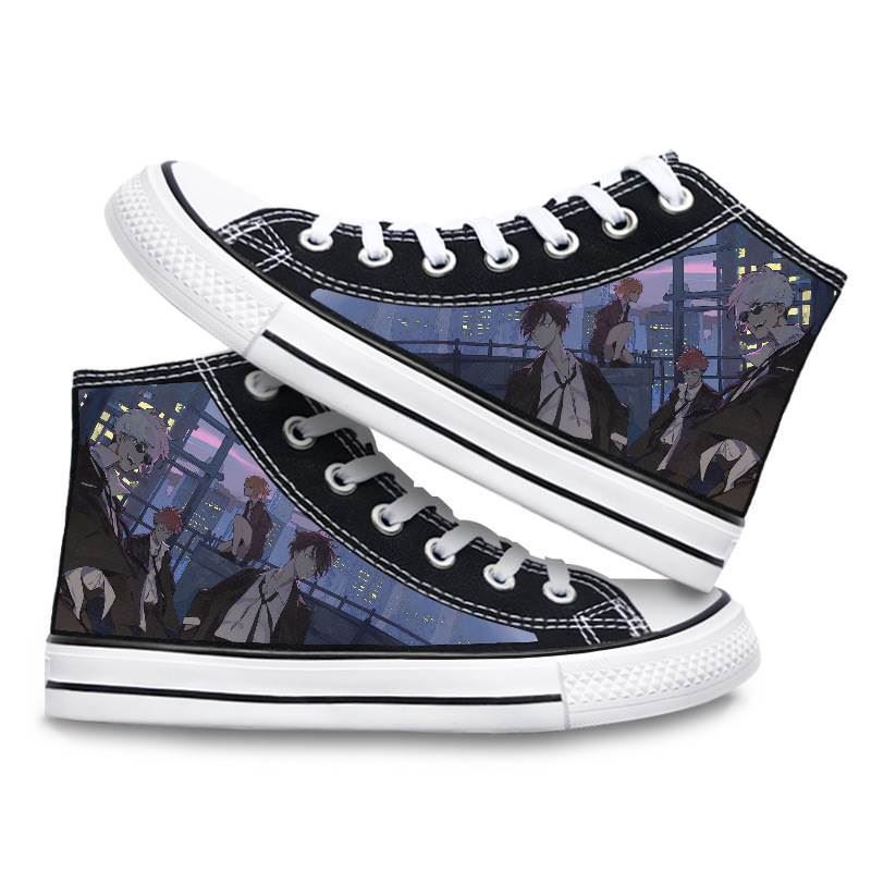 Unisex Anime High-top Canvas Shoes