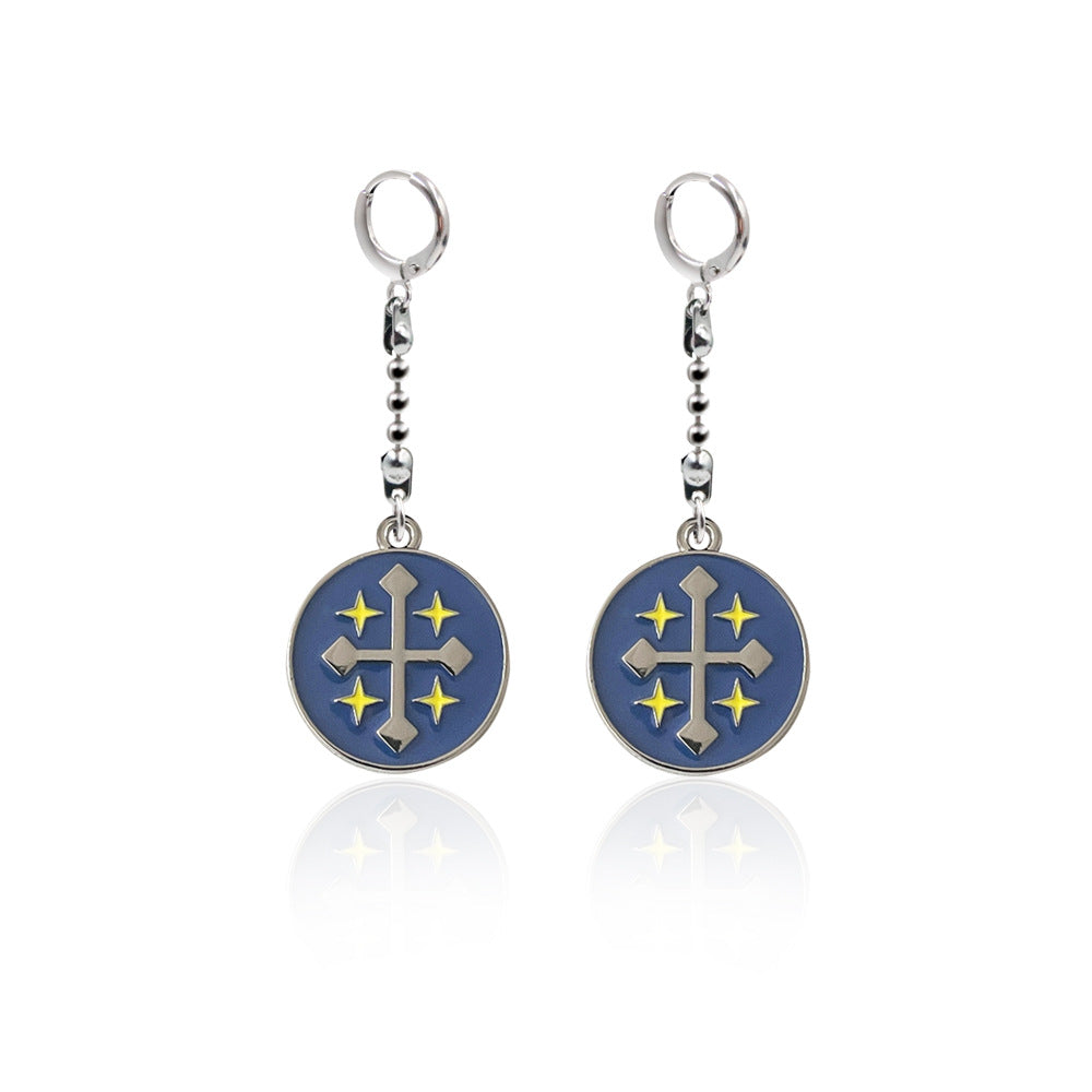 Cool Anime Cos Earrings