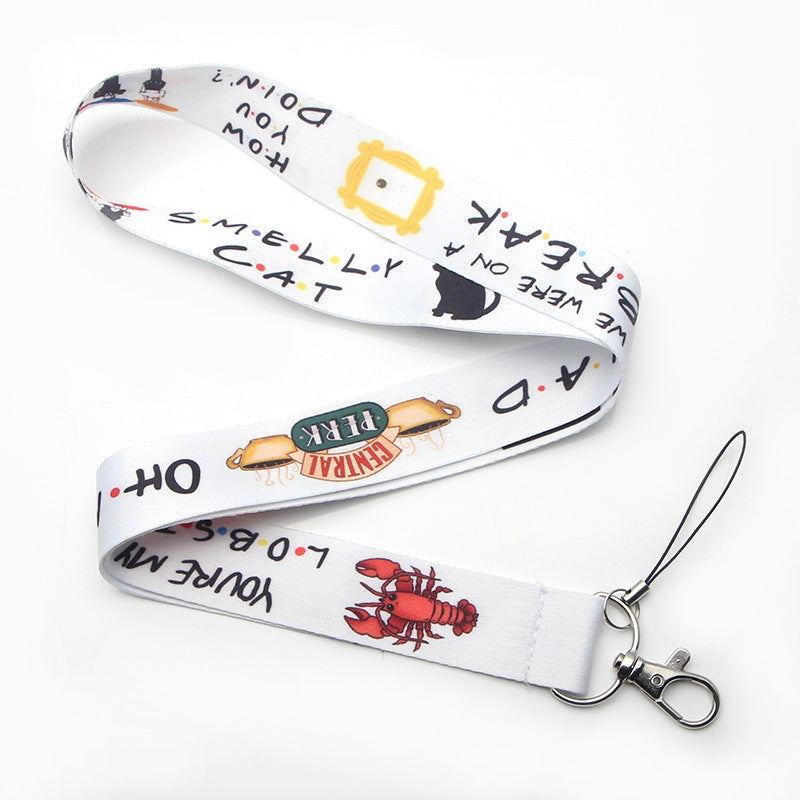 Friends Phone Lanyard ID Card Holder