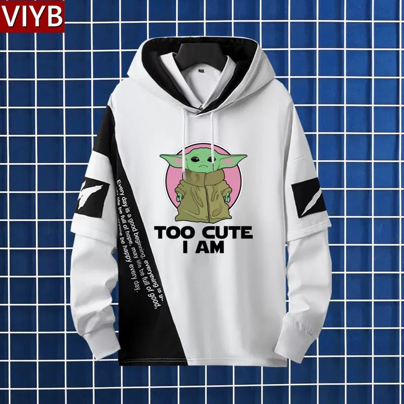 Men's The Mandalorian Print Hooded Jacket
