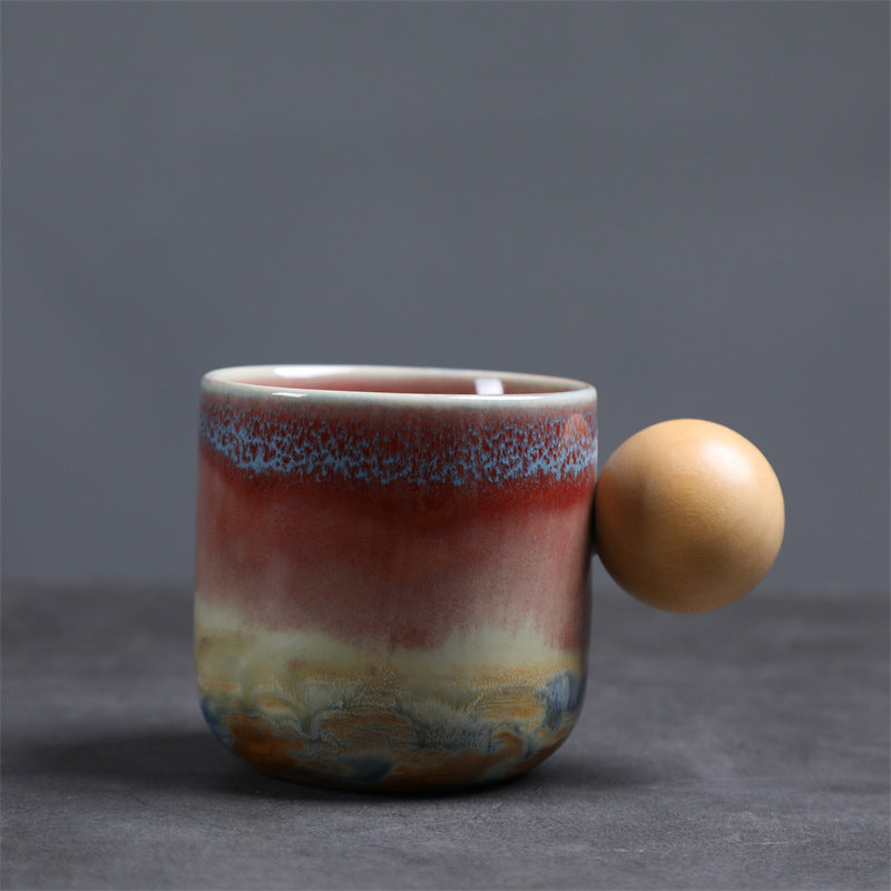 Retro Ceramic Irregular Pottery Mug
