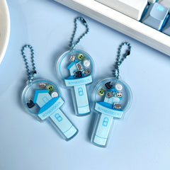 KPOP Cartoon Lightstick Acrylic Keychain Pendant