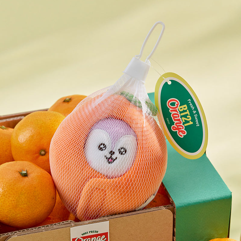 Kpop Orange Party Doll Keychain