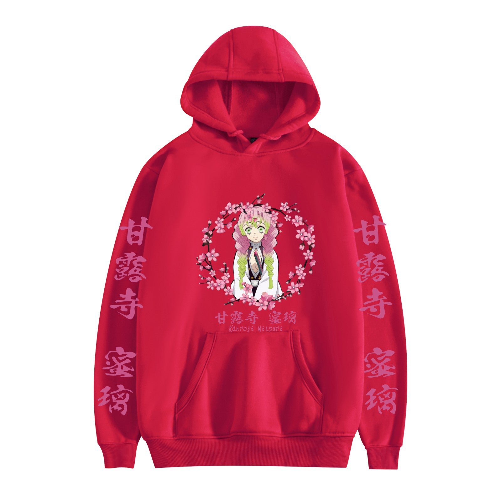 Casual Anime Figure Printed Loose Hoodie