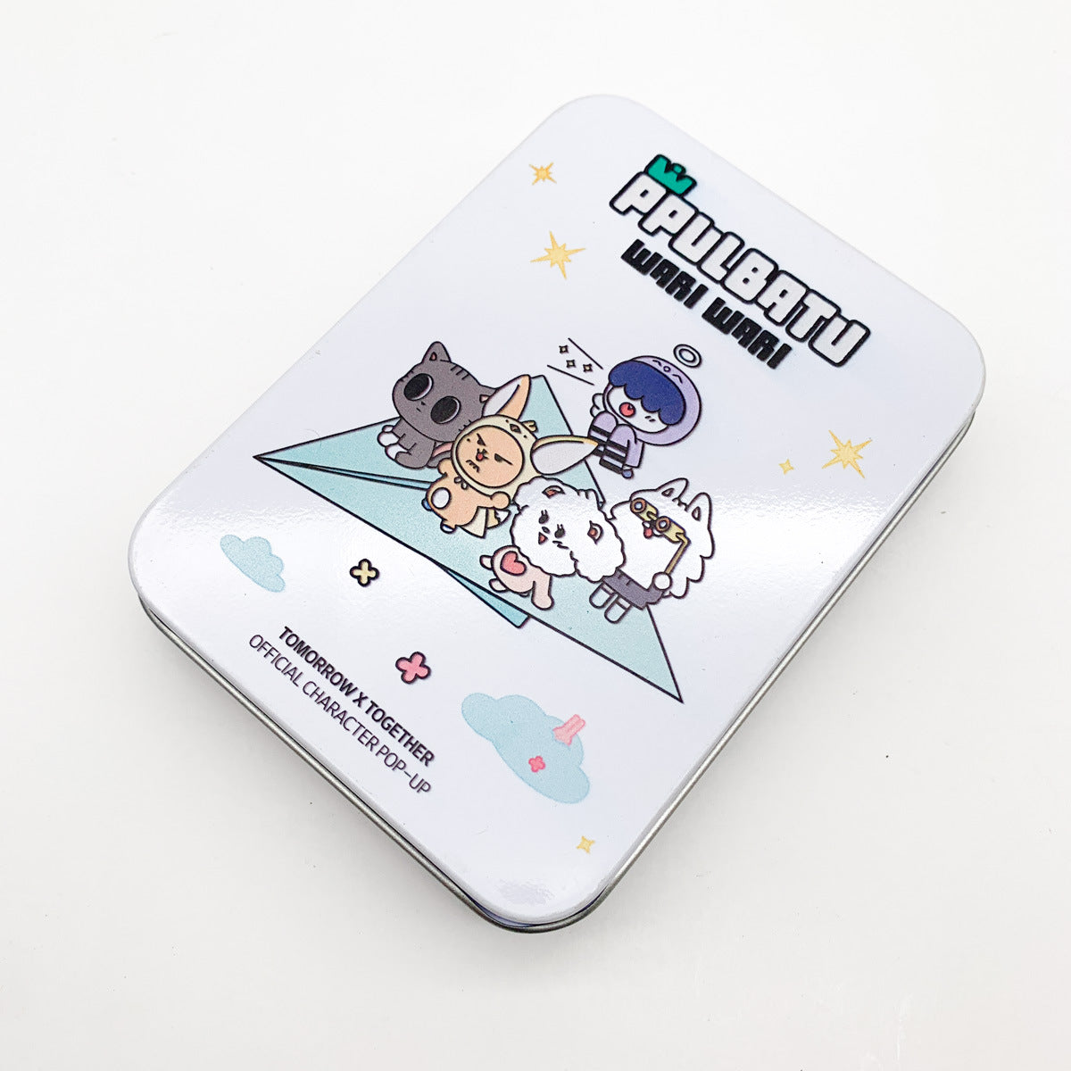 TXT Cartoon Tin Storage Box