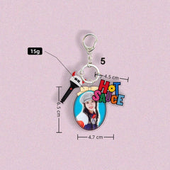 KPOP HOT SAUCE ASA Pendant Keychain