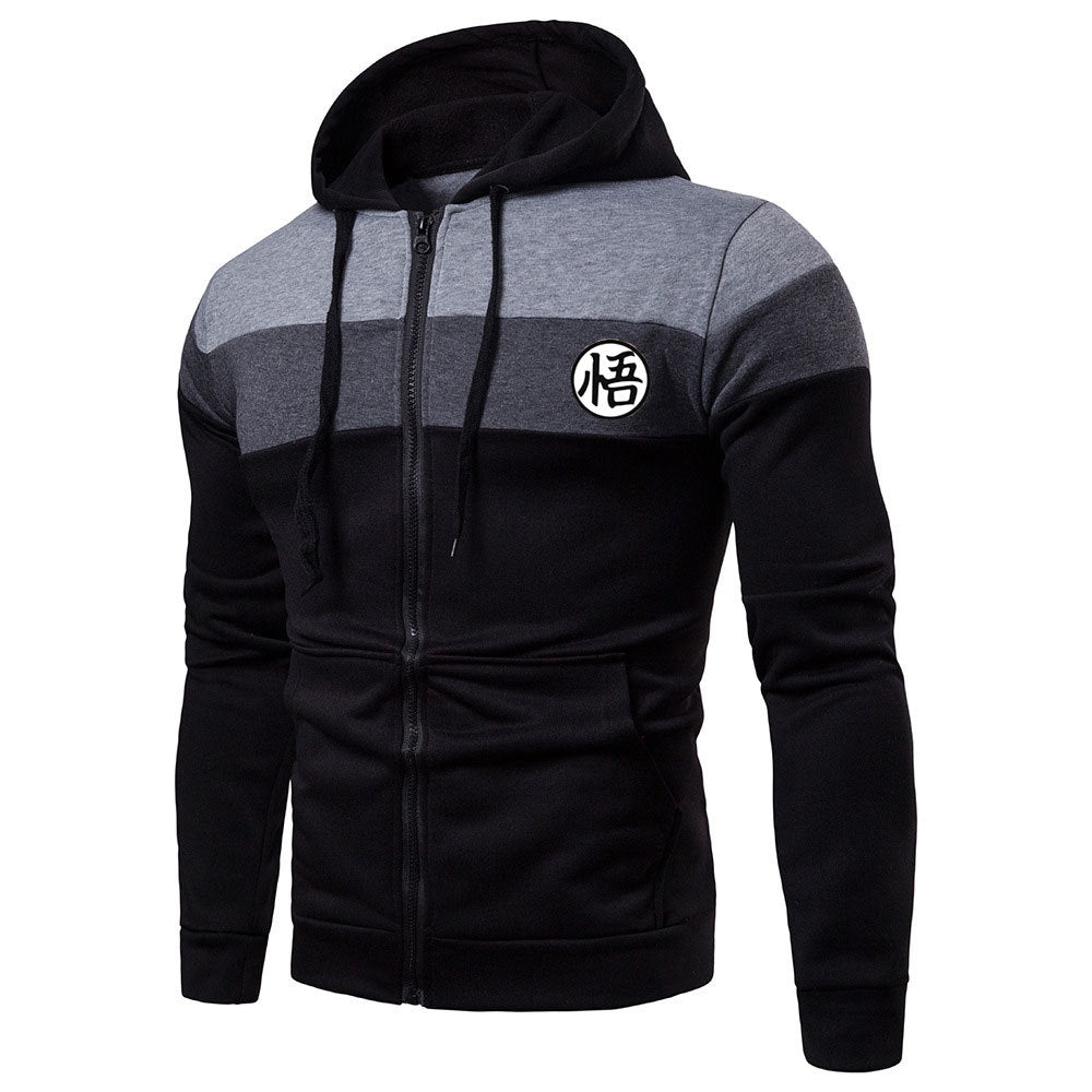 Men's Trendy Anime Casual Zipper Hoodie