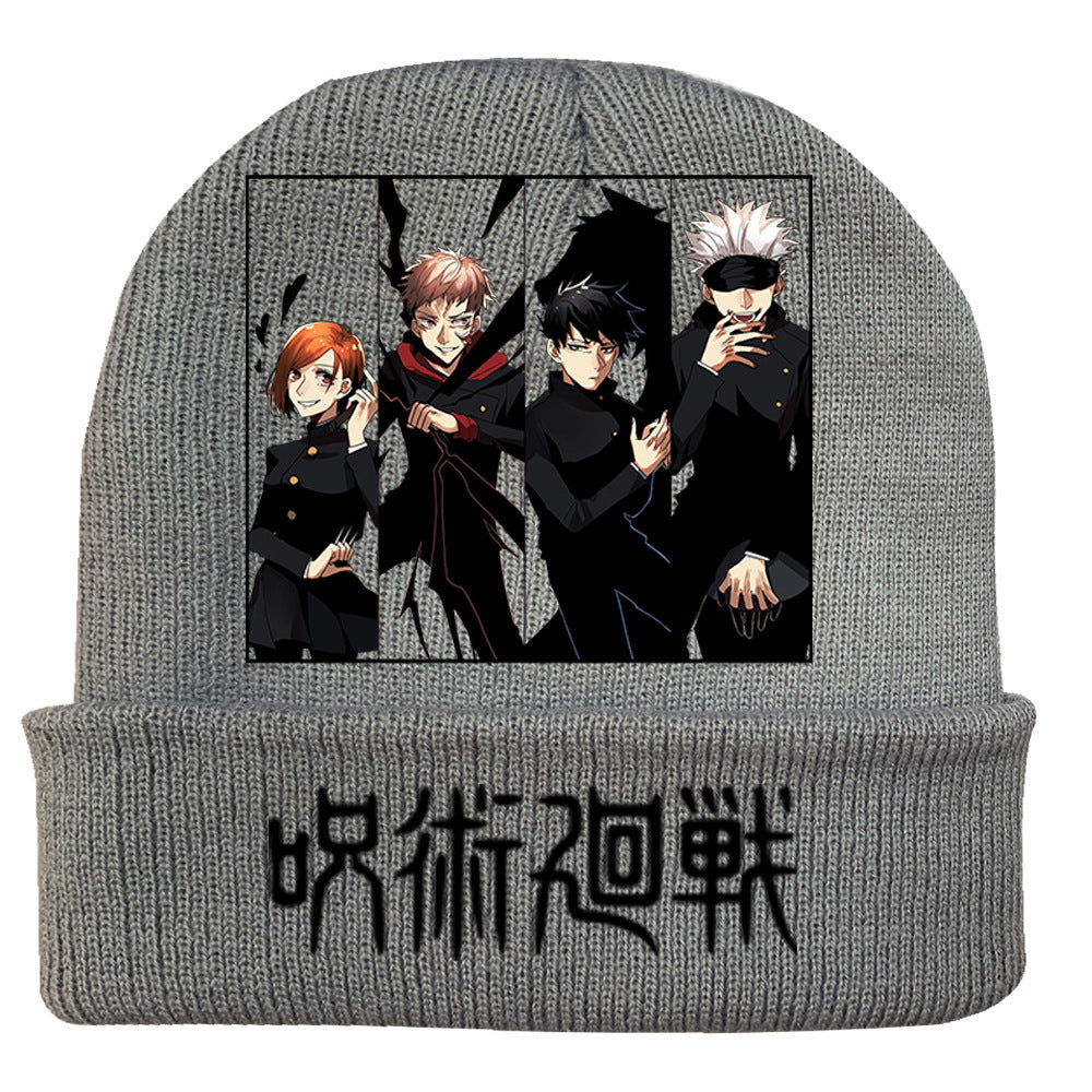 Casual Anime Gojo Warm Beanie