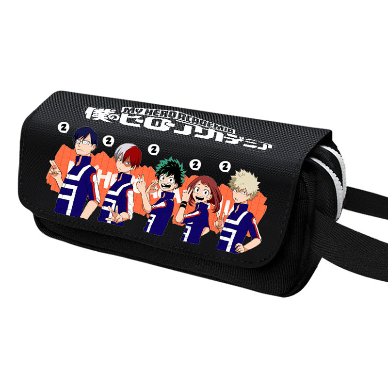 Trendy Anime Stationery Pencil Case