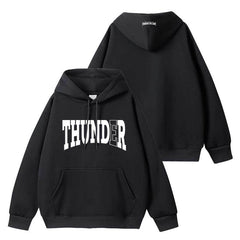 Casual KPOP Letter Pullover Hoodie