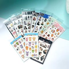 KPOP Creative Luggage Stickers 2pcs