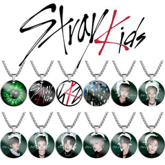 SKZ MANIAC Round Pendant Necklace