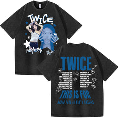Twice THIS IS FOR WORLD TOUR Washed Tee