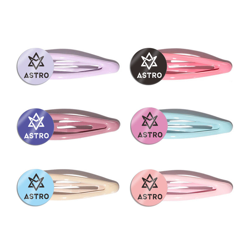 KPOP Logo Hairpin Clip 12PCS