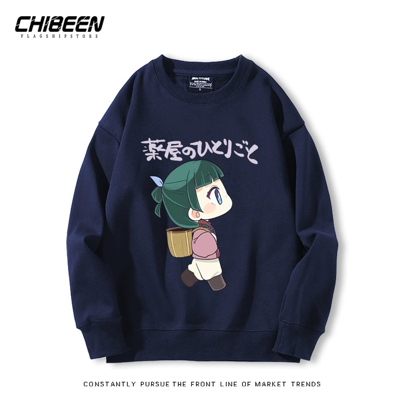 Unisex Anime Cos Crew Neck Sweatshirt