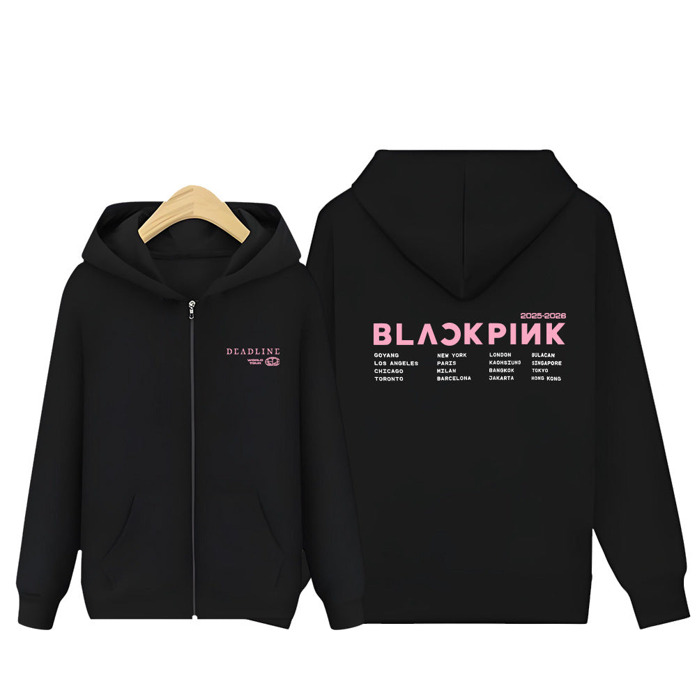 BP DEADLINE WORLD TOUR Zip Up Hoodie