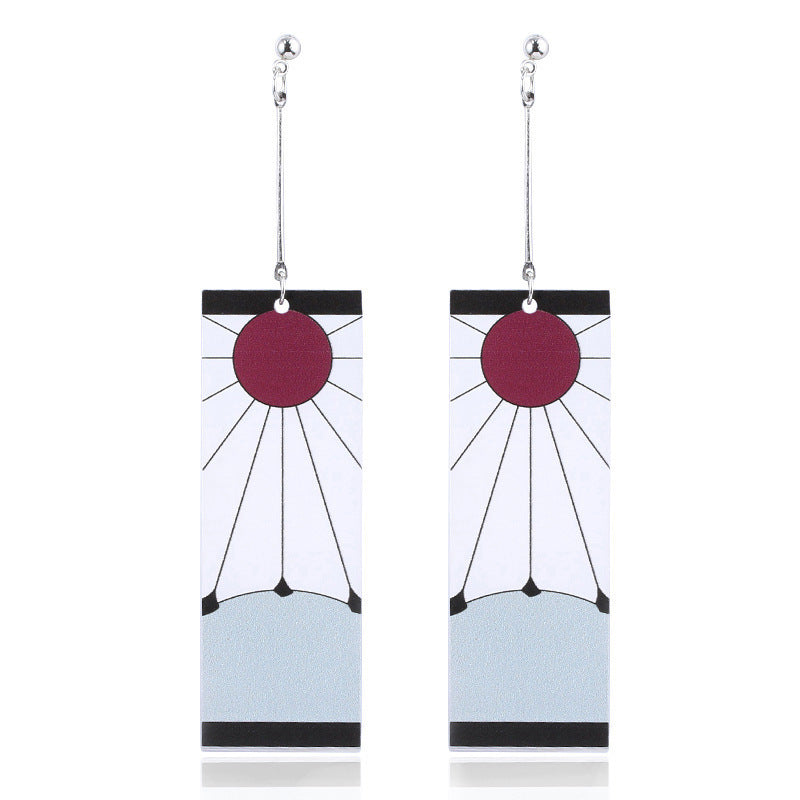 Chic Anime Cosplay Acrylic Earrings