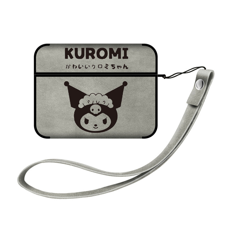 Luffy Leather Pattern Airpods Case
