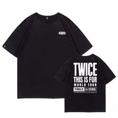 Twice World Tour FINALE Cotton T-Shirt