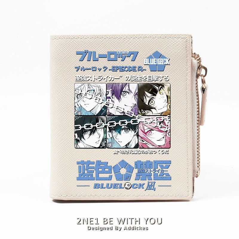 Manga Anime PU Zipper Wallet