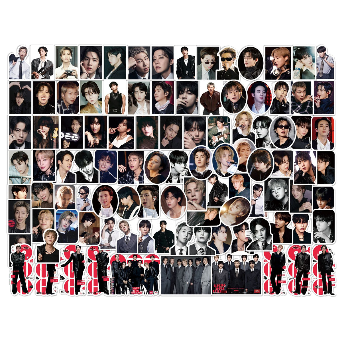102PCS BANGTAN Album ARIRANG Stickers