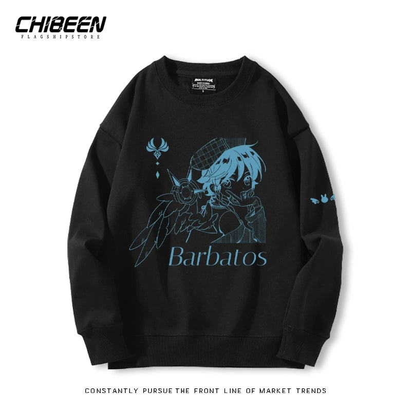 Venti Barbatos Game Crew Neck Sweatshirt