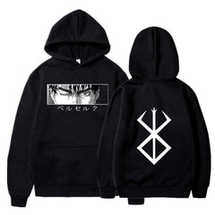 Unisex Guts Anime Manga Pullover Hoodie