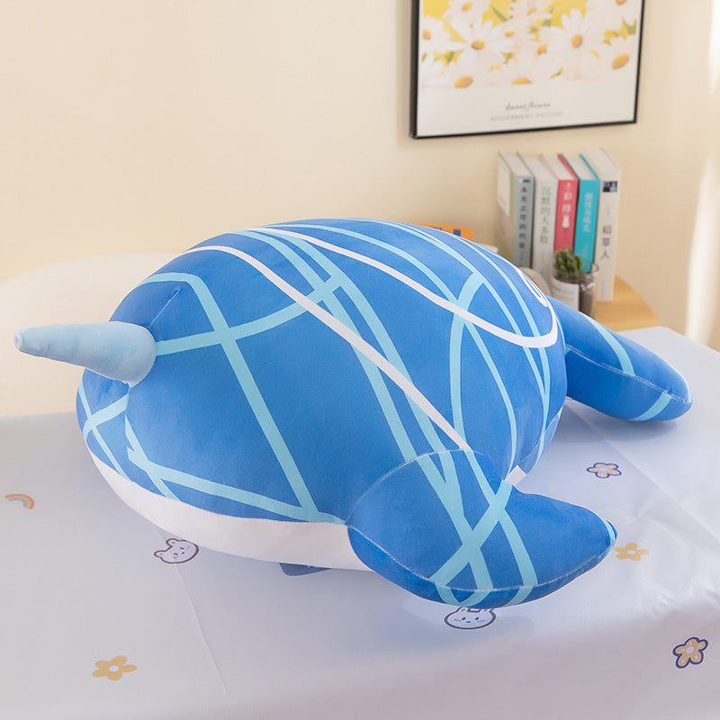 Cute Game Whale Plush Doll Pillow