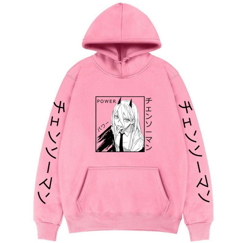 Unisex Anime Graffiti Printed Hoodie