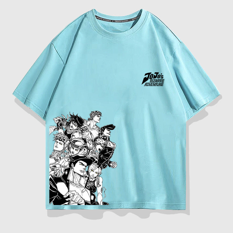 Men's JOJO Short Sleeve Loose T-Shirt