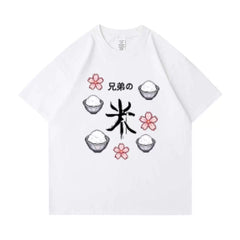 NCTWISH Graffiti Print Short-sleeved T-shirt